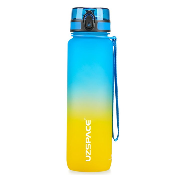 Botellin Tritan colorful-Azul/amarillo 1000ml