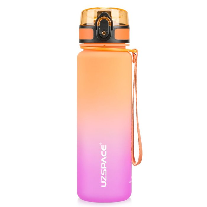 Botellin Tritan colorful-Naranja/morado 500ml